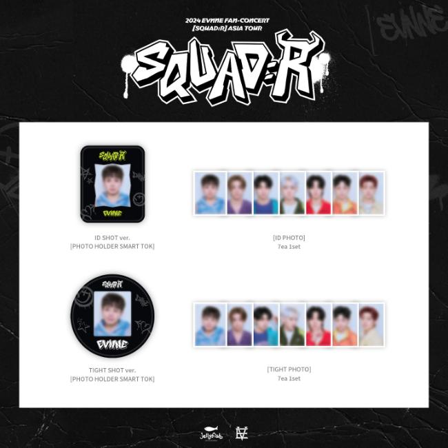 

2024 ФАН-КОНЦЕРТНЫЙ ОТРЯД EVNNE:Держатель для фотографий R, аксессуар для телефона ID SHOT ver.