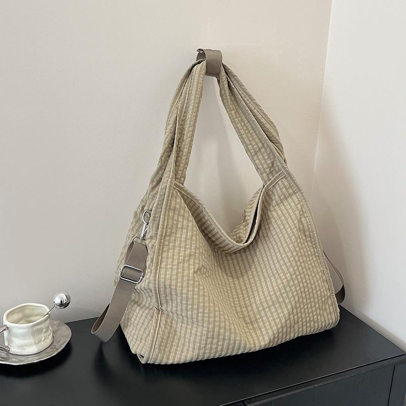 Canvas-Tasche Damen große Kapazität neue Sommer vielseitige Umhängetasche lässige College-Studenten Messenger-Tote-Bag