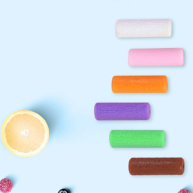 1 Çift Silikon Diş Çiğneme Aparey Çiğneyicileri Ortodontik Diş Teli Tepsisi Yerleştirici Diş Güzelliği Çiğneyicileri