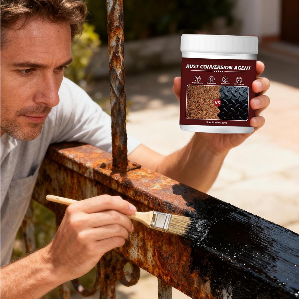 Rust Conversion Paint 500g Heat UV Resistant Primer Rust Inhibitor For Long-Lasting Protective Barrier Automotive Chassis