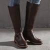 Plus Size Shoes for Women 36-43 Spring Autumn Women Platform Comfortable Warm Non-slip Mid-calf Boots Casual Women Footwear