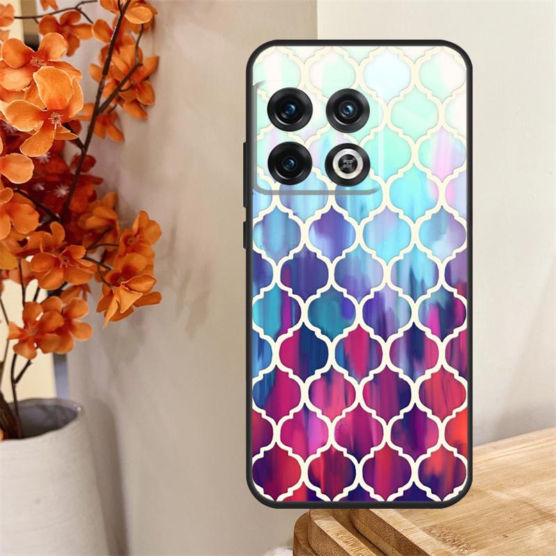 Moroccan Tile Funda For OnePlus 13 13R 12 12R 11 10 Pro 8T 10T OnePlus Nord 4 CE 2 3 Lite N10 N20 N30 Case