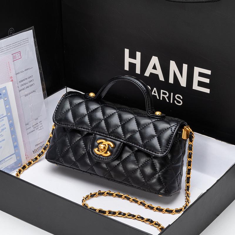 Argyle Dámská trendy crossbody kabelka - Módní, ležérní, všestranná čtvercová taška přes rameno se zámkem