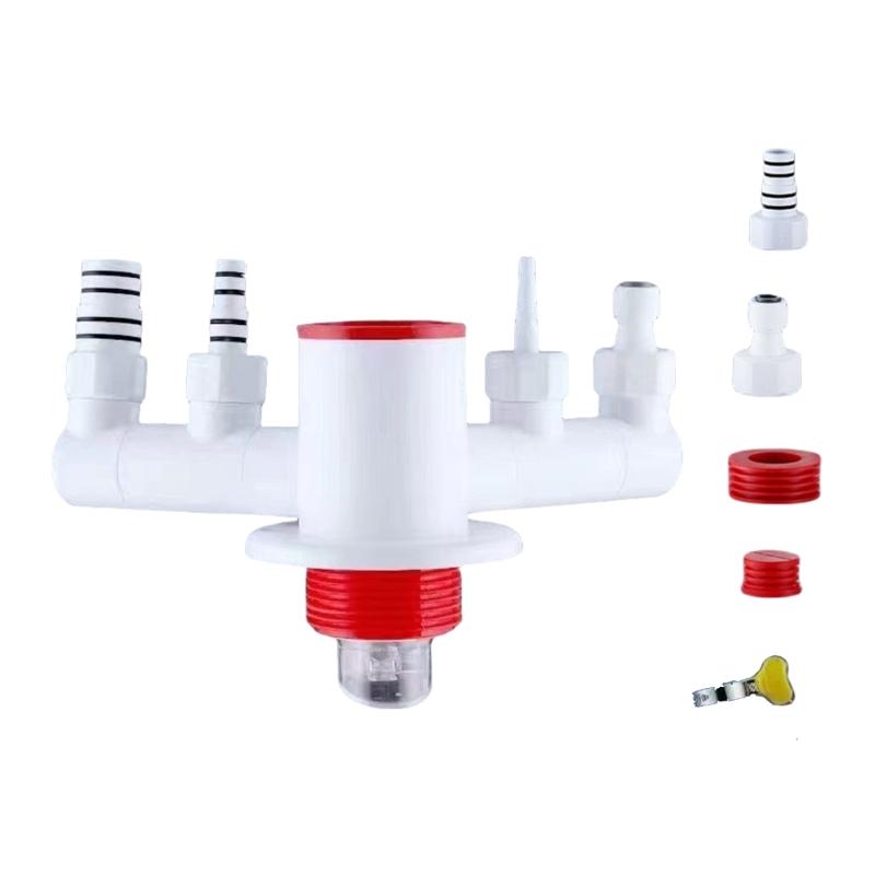 

ABS Sink Pipe Connector Odor Trap Kitchen Sink Pipe Connector Bathroom Accessories for Maintaining a freshes Kitchen 1