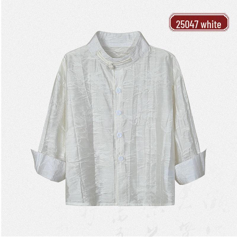 Boys' Chinese Style Hanfu Set - Spring/Autumn Shirt & Outfit for Performances and Formal Events