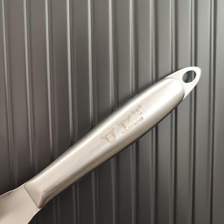 A Heavy-Duty Stainless Steel Gardening Trowel Available in Flat And Pointed Versions, Ideal for Planting, Weeding, And Loosening Soil