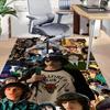 1pc Stranger Things Upside Down Adventure Carpet for Playroom Bedroom Living Room Sofa Home Decor,kids Game Area Rug Non-slip Floor Mat Y72982