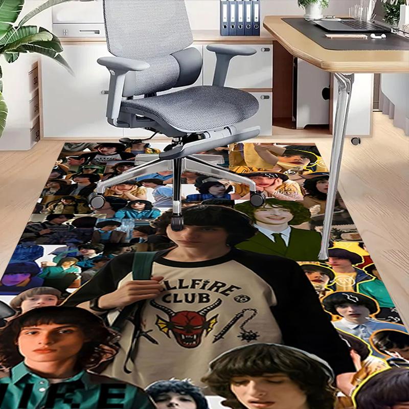 1pc Stranger Things Upside Down Adventure Carpet for Playroom Bedroom Living Room Sofa Home Decor,kids Game Area Rug Non-slip Floor Mat Y72982