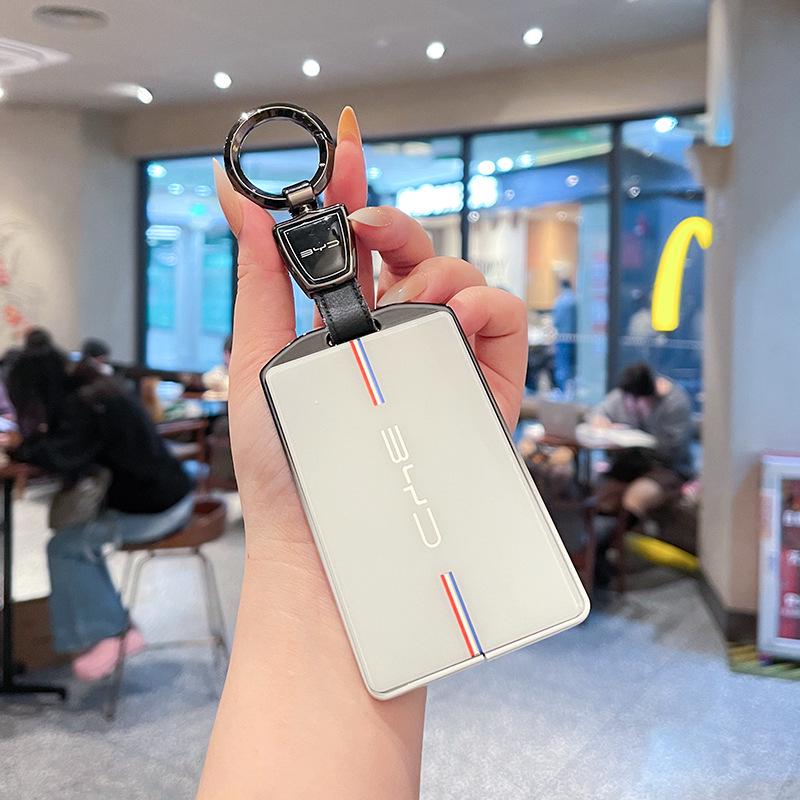 Compatible NFC Key Case for BYD Models: Seagull, Dolphin, Song Plus/Pro, Qin, Seal, D, and Han.