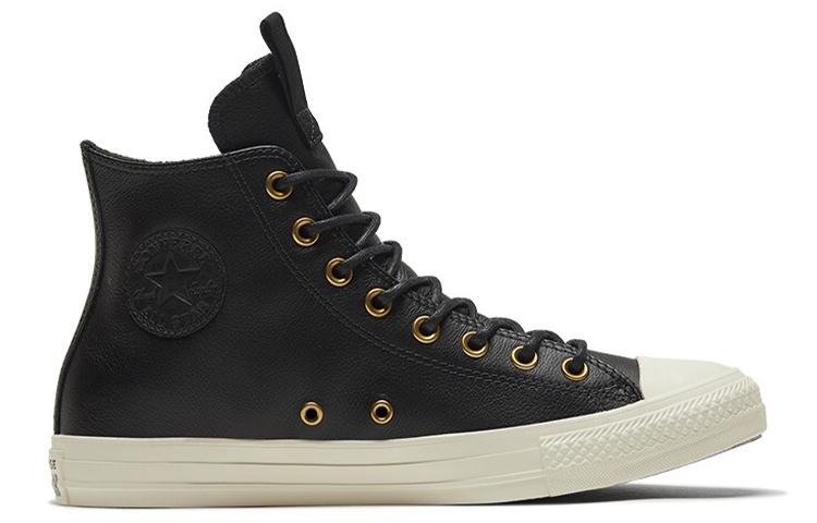Chuck Taylor All Star Converse Leather High 'Black Egret' 169658C