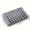 1PC Bathroom Anti Slip Soap Box, Kitchen Drip Water Soap Holder, Storage Container, Silicone Self Draining Soap Rack