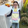 Schoolbag Small Fresh Contrasting Color Student Schoolbag Female 1011 New Lightweight Travel Backpack Junior High School Student Backpack Female