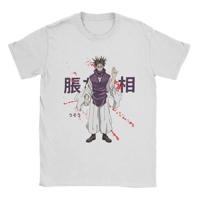Men's Choso JJK Anime T Shirts Cotton Clothing Vintage Short Sleeve Round Neck Tees Graphic Printed T-Shirt