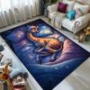 Sleeping Giraffe Cartoon Carpet for Living Room Bedroom Bedside Floor Mat Cloakroom Kids Activity Area Rugs Luxury Gifts