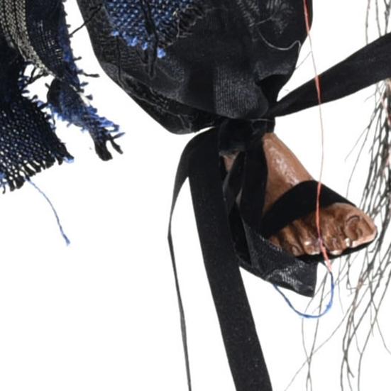 Halloween Witch Sound Activation Function Screaming Sounds Horror Atmosphere Voice Control Electric-props Haunted House Setting Ornament Hanging