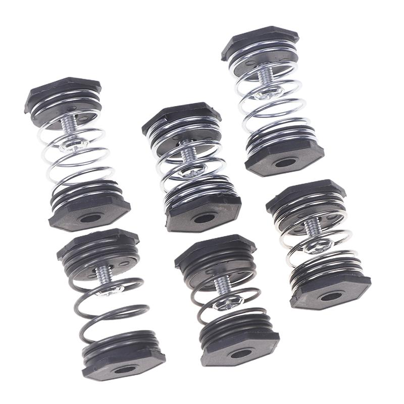 4 Pcs 40/50Mm Length Air Pump Shockproof Compression Spring Damping Spring Seat Oxygen Concentrator Shockproof M6 Spring Pads