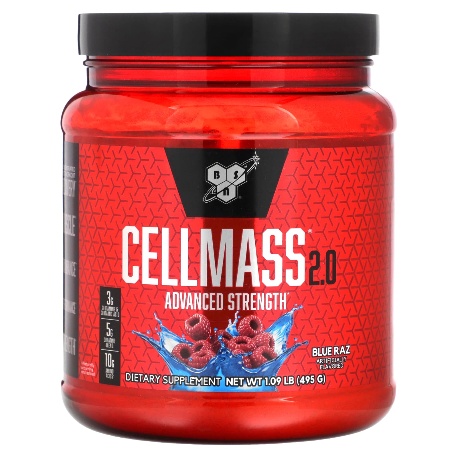 

Celmas 2.0, Intensive Workout Recovery, Blue Razz, 1.06 Lb (485 G)