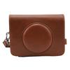 Camera Bag PU Leather Protective Case with Adjustable Shoulder Strap for Kodak C210R