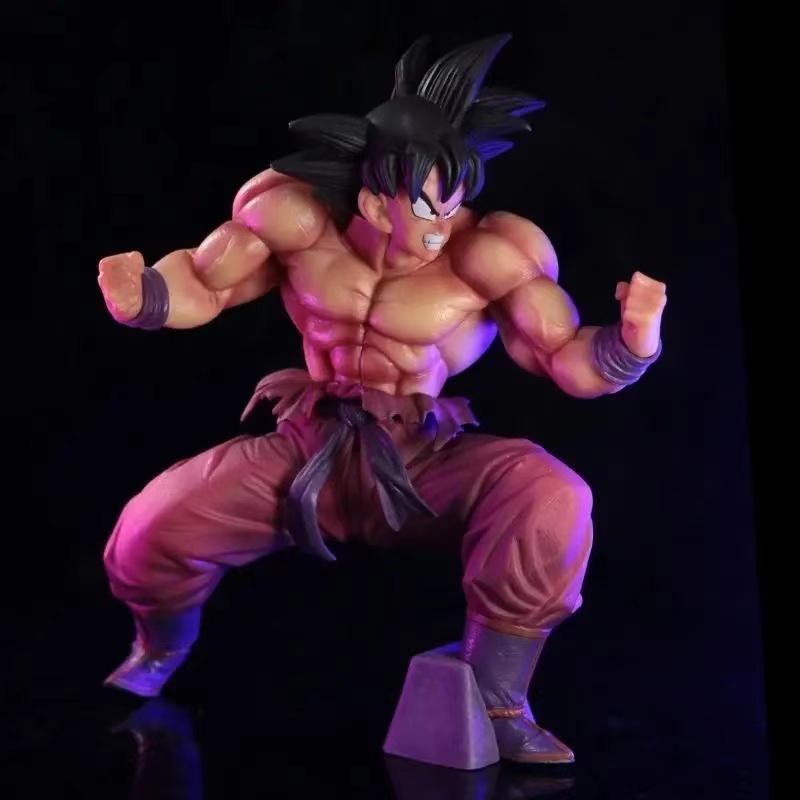 21cm Anime Dragon Ball Z Figure Son Goku Kaioken Action Figurine Pvc Statue Collection Model Decoration Ornaments Toys Gift