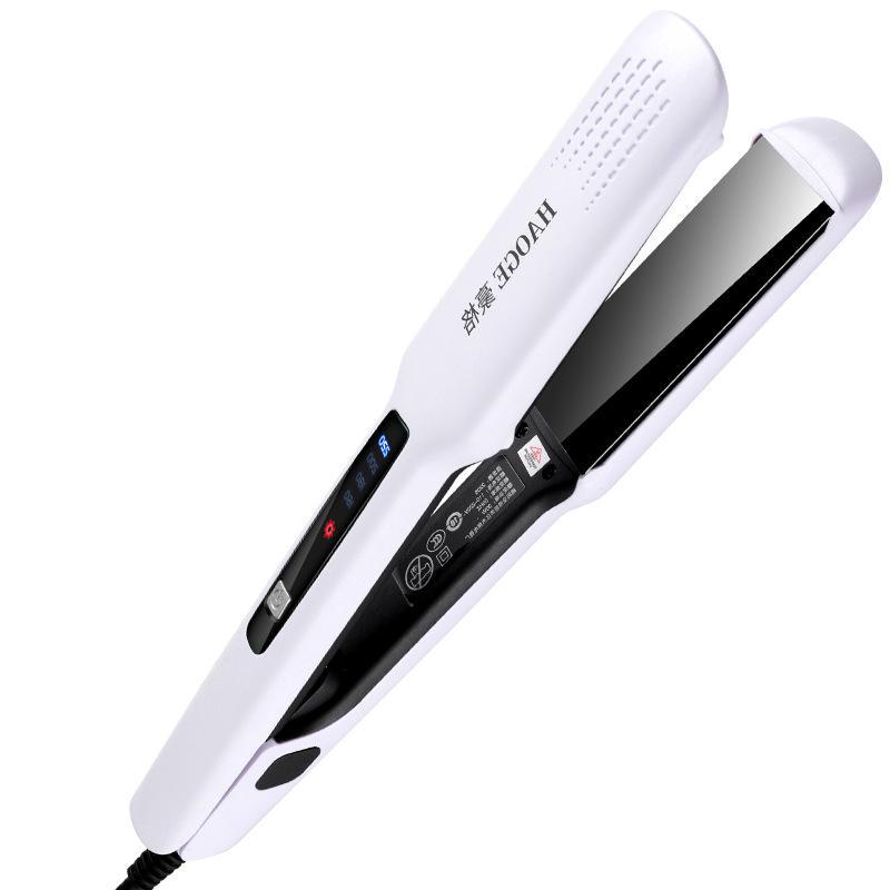 Dual-Use Automatic Hair Straightener & Curler with Wet/Dry Four-Temperature Settings 