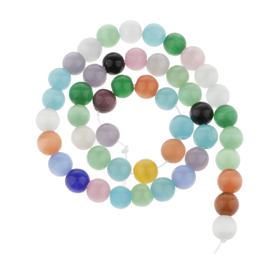 

Цвета опал круглые свободные бусины для изготовления ювелирных изделий из натурального камня браслеты «сделай сам» ожерелье серьги ручной работы полированный драгоценный камень ремесло подарок 1 нить 8mm 48pcs