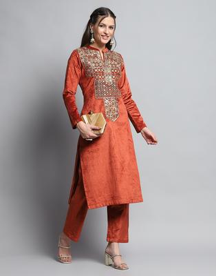 MONTE CARLO Ensemble Kurti Regular Fit pour Femme