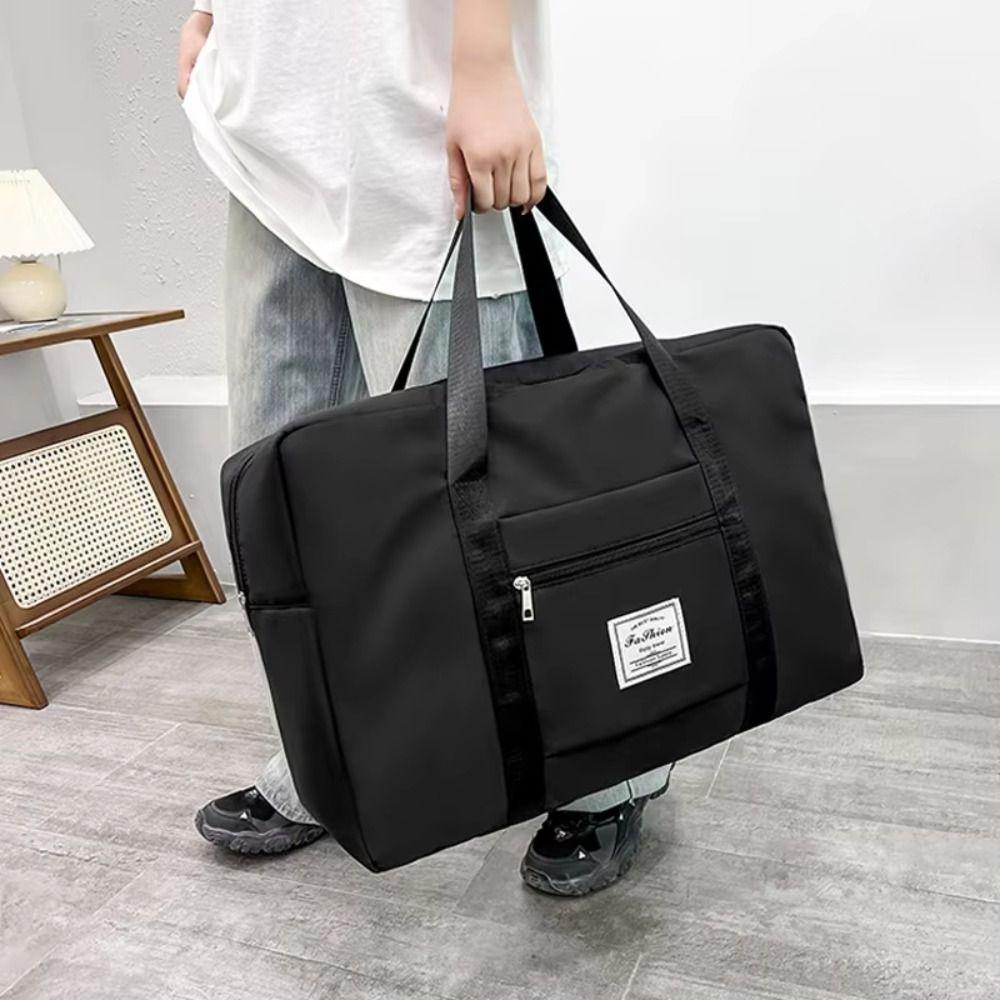 Folding Travel Luggage Bag Oxford Cloth Trip Handbags Travel Storage Bag  Business Trip