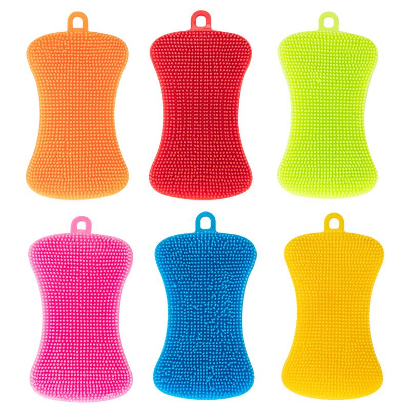 

Multi-Functional Kitchen Cleaning Set: Dishwashing Brush, Cloth, and Scouring Pad No Packaging