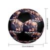 THE ROOKIE Indendørs Fodbold Farverig Maskinsyet PVC Størrelse 5 Holdtræning Konkurrenceklar Holdbar Høj-Bounce Cool Sportsgave