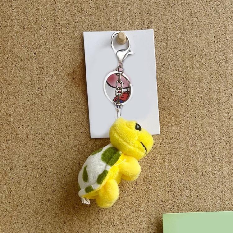 Cartoon Plüsch Schildkröte Schlüsselanhänger Niedlicher Anhänger Schlüsselring Hängendes Ornament Schlüsselhalter