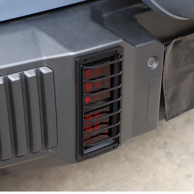 Car Front Bumper Daytime Running Light Rear Bumper Fog Lampshade Protecctive Decoration Stickers For Jetour Traveler  T2 2024 Up Exterior Accessories