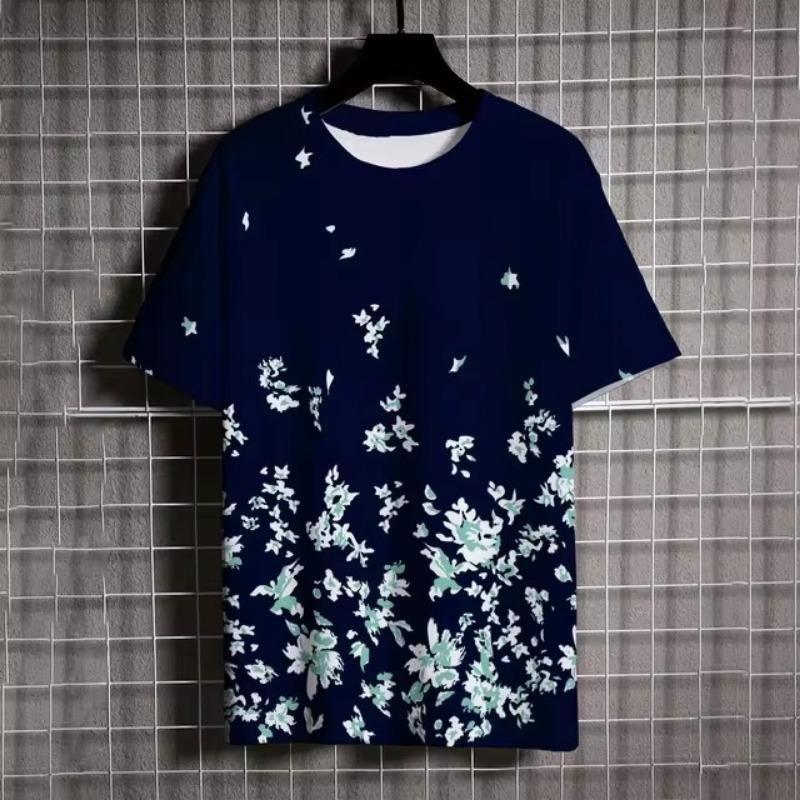 

Модная летняя мужская футболка с 3D-принтом, свободная мужская одежда с коротким рукавом, футболка для мужчин, футболка для взрослых 6XL