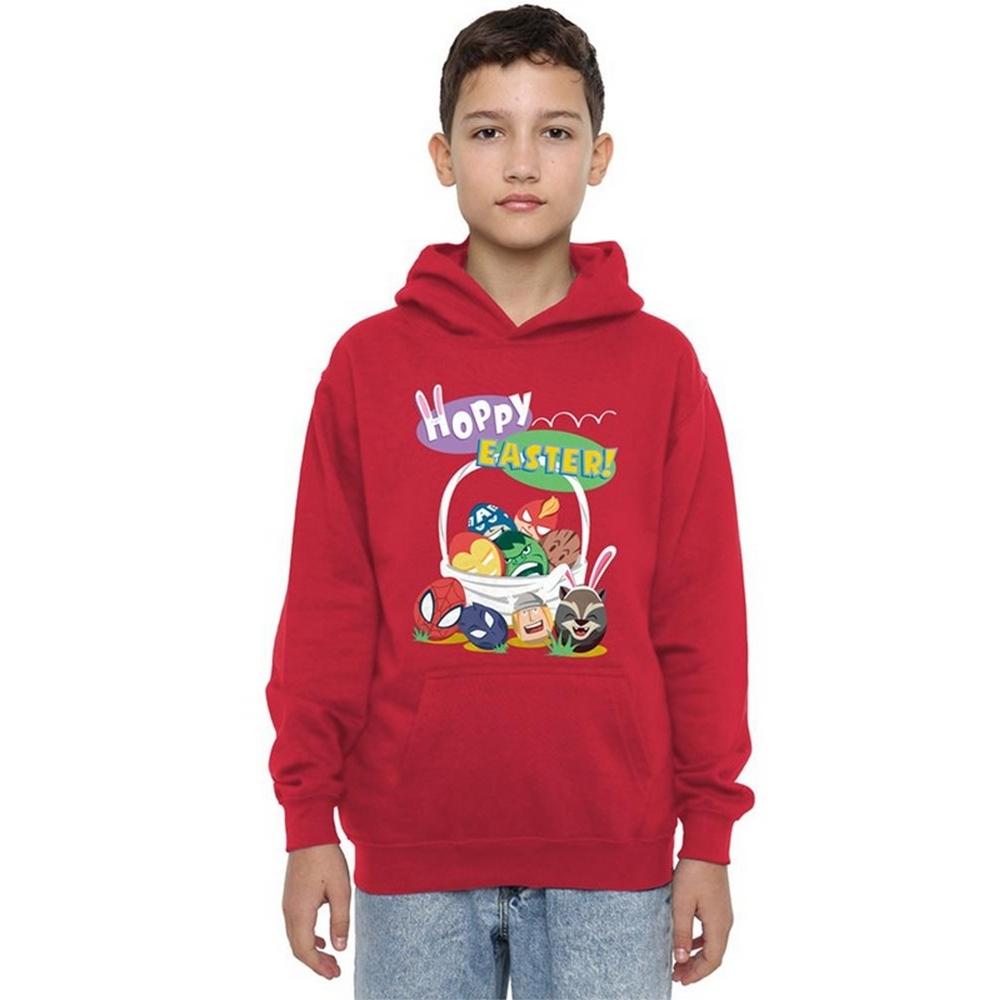 Marvel Childrens/Kids Hoppy Easter Eggs Heroes Pull Over Hoodie