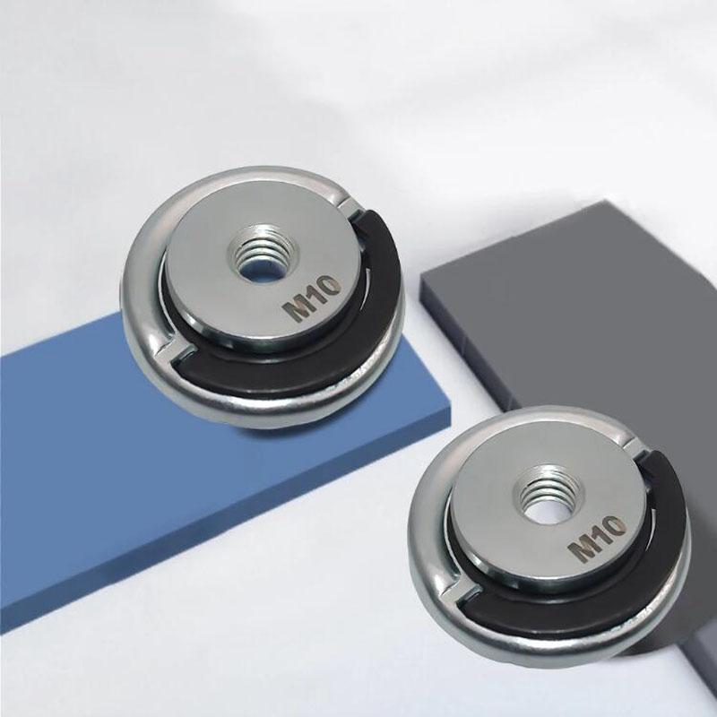 M14 Thread Angle Grinder Self-locking Pressing Plate Angle Grinder Quick Release Flange Nut Clamping Power Chuck Tools Parts