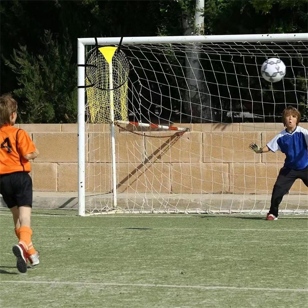 Football Training Net Target Durable Tear-Resistant Material Easy to Install and Store for Penalty Kick Practice