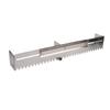 Notched Trowel Mortar Comb 15.75 31.5 Inch Adjustable Stainless Steel Tile Adhesive Spreader for Large Flooring