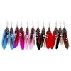 Feathers Earrings Long Ear Drop Ornament Bohemian Pendants Plume Pendant Dangling Earring Dangler for Dress Adornment