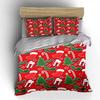 Christmas Pattern Bedding Set Bedding Duvet Cover Set Duvet Cover Pillowcases (1 * Duvet Cover 2 * Pillowcases, Without Duvet Insert)