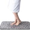 Kopfsteinpflaster geprägte Badezimmer-Badematte, rutschfeste Teppiche im Waschbecken, Badewanne, seitlicher Bodenteppich, Duschraum-Fußmatte, Memory-Schaum-Pad