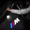 BBJT8 For BMW M Emblem F10 F20 F30 X1 F31 F49 E62 F40 F15 F25 F26 E83 E84 2Pcs Car Door Welcome Lights HD Projection Lamps Accessories