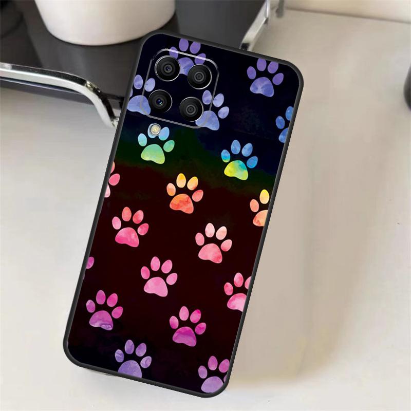 

Чехол с акварельными следами лап для Samsung Galaxy M16 M36 M56 M33 M53 M13 M12 M32 M52 M20 M15 M55 M31 M14 M35 M34 M54 Samsung M14