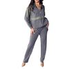 2024 Euro-American Autumn/Winter Casual Long Sleeve Sweatshirt & Pants Set