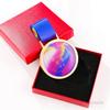 Custom Color Printing Transparent Medal, Gold, Silver, Bronze, Sports Awards, Marathon Red Box Packaging, Crystal Lettering, 1Pc