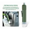 Outdoor Mini Portable Water Purification Filter Straw TUP Carbon Fiber Emergency Water Purifier Camping Survival Supplies
