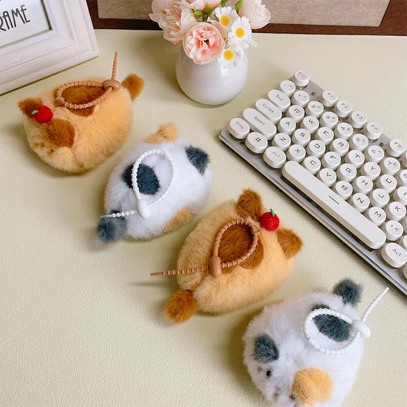 Niedlich Kreativ Plüsch Kleiner Bär Kleine Katze Anhänger Schlüsselanhänger Cartoon Tierpuppe Rucksack Dekoration Anhänger Zubehör