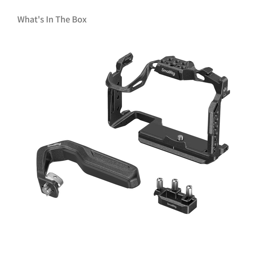 SmallRig Black Mamba Camera Cage for Panasonic G9 II S5 II S5 IIX S1R II S1 II S1 IIE with Top Handle Cable Quick Release Cold Shoe and Strap