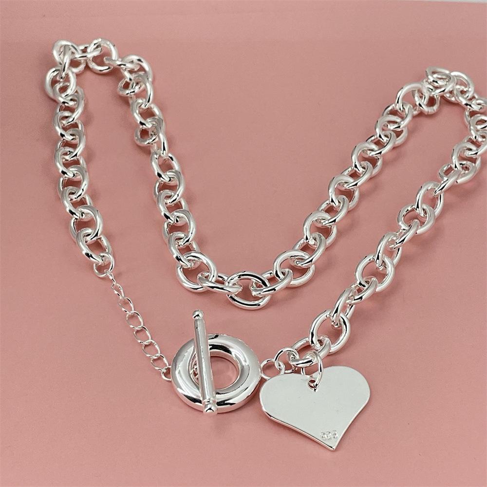 Zhengxin 925 Silver Plated Necklace, 46CM – Hot Selling In Europe