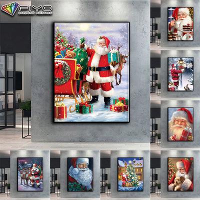 5D DIY Diamant Stickerei Weihnachtsbaum Santa Schneemann Diamant Malerei Mosaik Home Dekoration