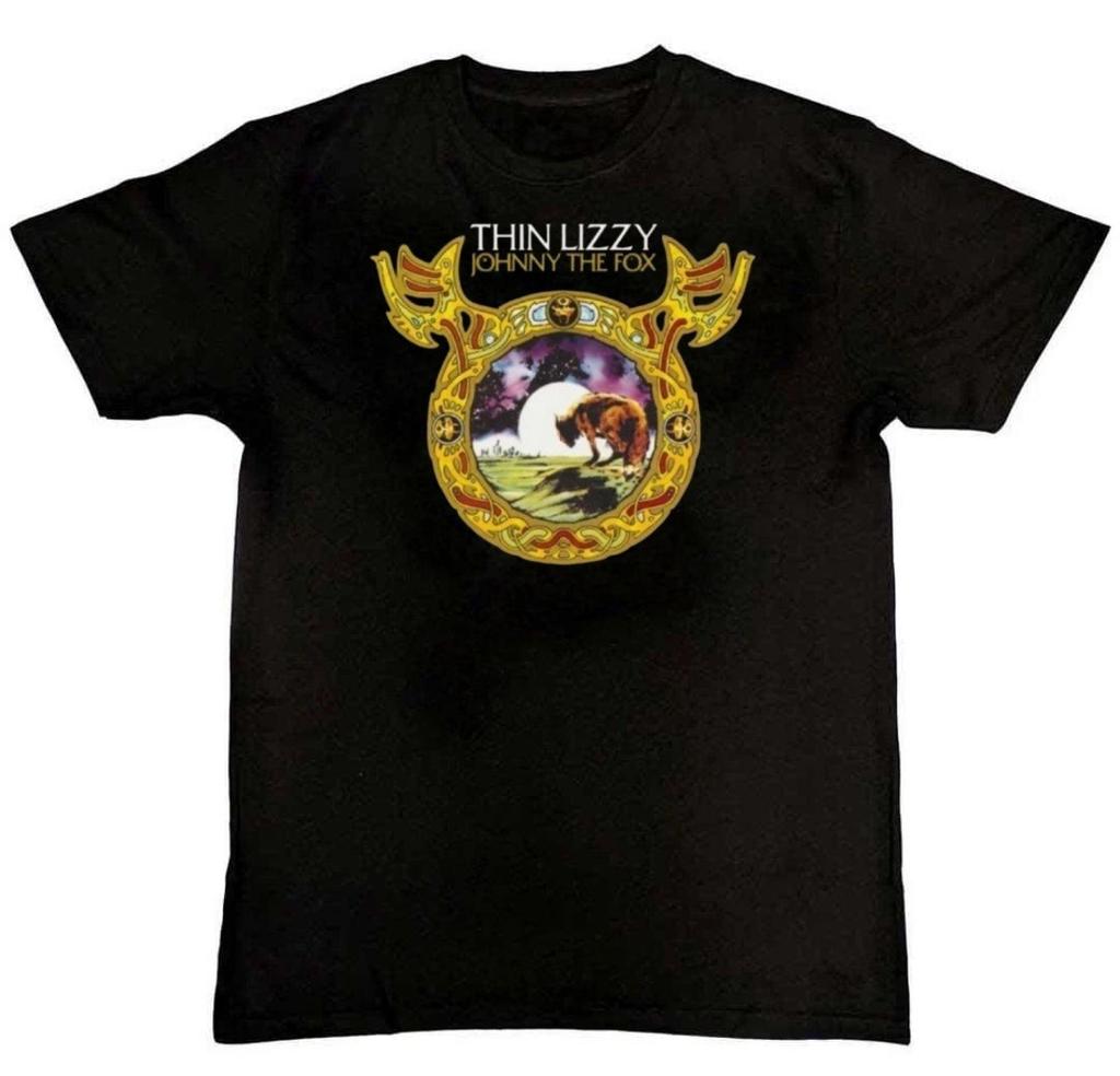 THIN LIZZY JOHNNY THE FOX Graphic Print Unisex Mens T-Shirt S M L XL 2 3 4 XL