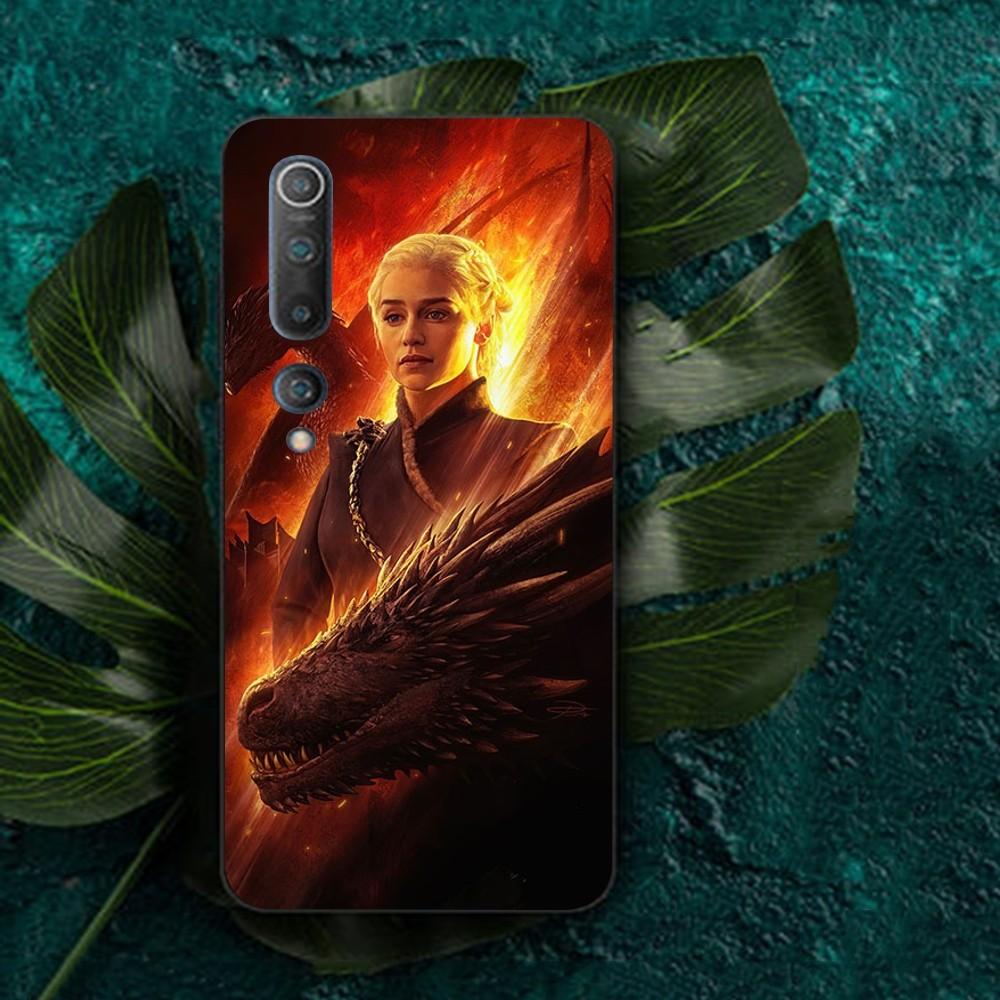 

Dragon Mother Thrones Phone Case For Redmi Note 4 X 5 A 6 7 8 T 9 9S 10 11 11S 11Epro Poco M3 Pro Redmi Note11Epro